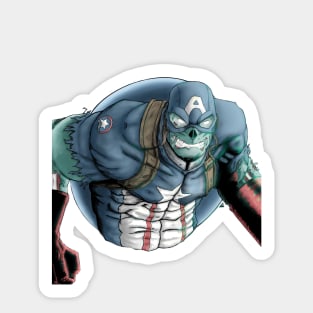 Zombie Cap Sticker
